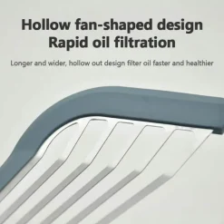 Tom Küche & Esszimmer-Spatel-Set aus Silikon und Edelstahl – hitzebeständige Kochutensilien