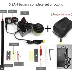 Wilderness Haven Fahrräder & Verkehr|Outdoor-Artikel-Speed ​​Booster Kit für Elektrofahrräder – Leistungssteigerung für E-Bikes