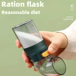 Space Savvy Küche & Esszimmer-Speisesalzspender - Dosierbares Würzwerkzeug