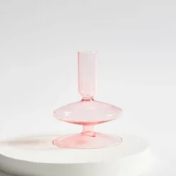 Willow u0026 Whim Wohndeko-Spiralförmige Kerzenhalter – Modernes geometrisches Dekor