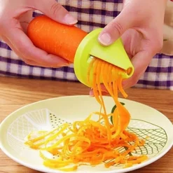 The Culinary Kit Küche & Esszimmer-Spiral-Gemüseschäler – Einfaches Küchenwerkzeug für die Gemüsezubereitung