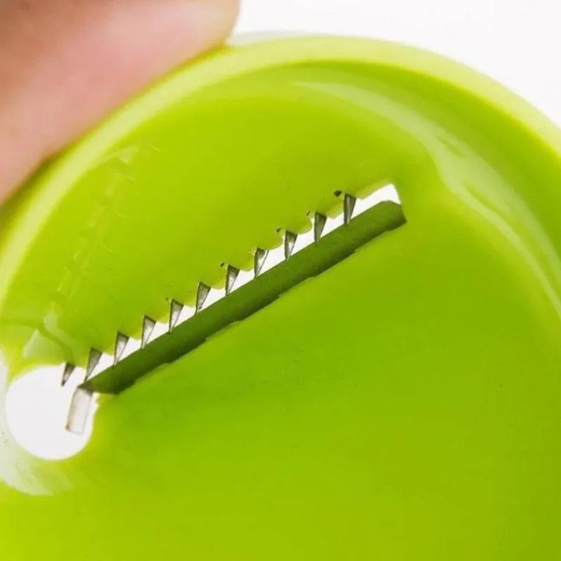 The Culinary Kit Küche & Esszimmer-Spiral-Gemüseschäler – Einfaches Küchenwerkzeug für die Gemüsezubereitung