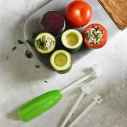 Tom Küche & Esszimmer-Spiralschneider zum Entfernen von Gemüsekernen für eine einfache Küchenvorbereitung