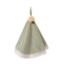 Tom Küche & Esszimmer-Spitzen-Babyhandtuch – weiches, saugfähiges Küchen- und Badezimmerdekor