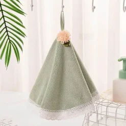 Tom Küche & Esszimmer-Spitzen-Babyhandtuch – weiches, saugfähiges Küchen- und Badezimmerdekor