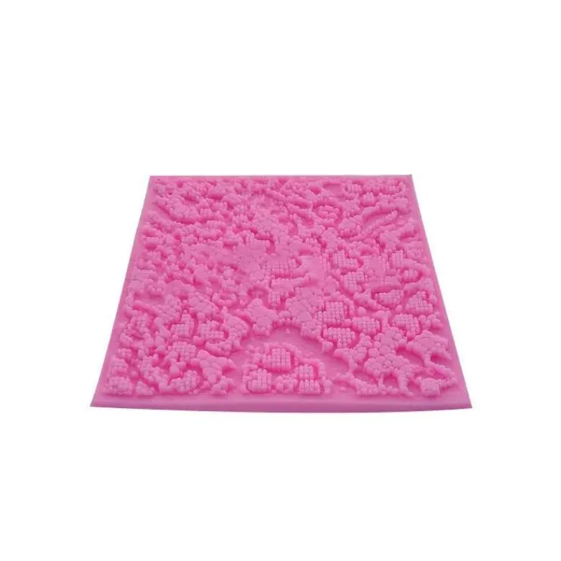 Tom Küche & Esszimmer-Spitzen-Silikonform für Kuchen, elegante Dessertdekoration zum Selbermachen