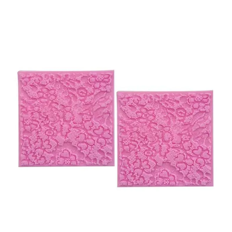 Tom Küche & Esszimmer-Spitzen-Silikonform für Kuchen, elegante Dessertdekoration zum Selbermachen