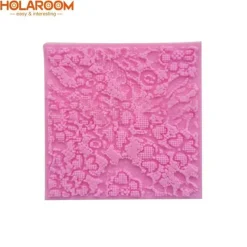 Tom Küche & Esszimmer-Spitzen-Silikonform für Kuchen, elegante Dessertdekoration zum Selbermachen