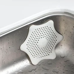 The Decor Haven Küche & Esszimmer-Spülbeckenfilter aus Silikon – Küchenabflusssieb mit Ösendesign