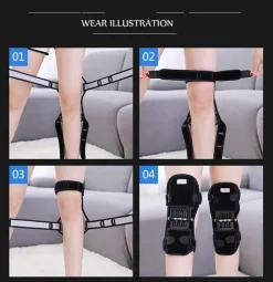 The Relaxation Nook Fitness-Gadgets|Gesundheits-Gadgets-Sport-Knieschoner – Gelenkunterstützung, Rückprallschutz