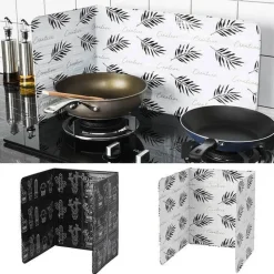 The Decor Haven Küche & Esszimmer-Spritzschutz für Frittieröl – Schutzwerkzeug für Küchenherde