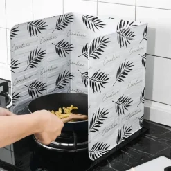 The Decor Haven Küche & Esszimmer-Spritzschutz für Frittieröl – Schutzwerkzeug für Küchenherde