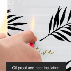 The Decor Haven Küche & Esszimmer-Spritzschutz für Frittieröl – Schutzwerkzeug für Küchenherde