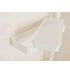 Space Savvy Küche & Esszimmer-Stanzfreier, drehbarer 3-lagiger Gewürz-Organizer für die Küche