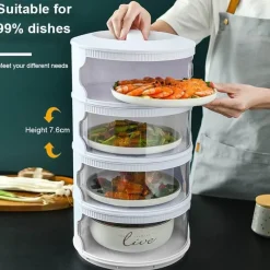 Space Savvy Küche & Esszimmer-Stapelbare transparente Vorratsbehälter für Lebensmittel – Organisationsset für die Aufbewahrung in der Küche