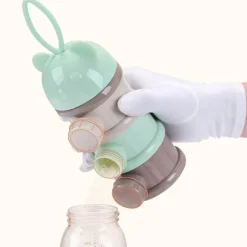 Kinder The Decor Haven Kinderwagen & Zubehör-Stapelbarer Babynahrungsbehälter – mehrschichtiges, süßes Design