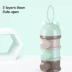 Kinder The Decor Haven Kinderwagen & Zubehör-Stapelbarer Babynahrungsbehälter – mehrschichtiges, süßes Design