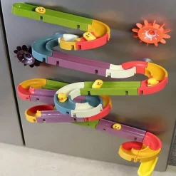 The Decor Haven Babyspielzeug-Stapelbares Badespielzeug „Enten“ – Rutsch-Badespaß für Kinder