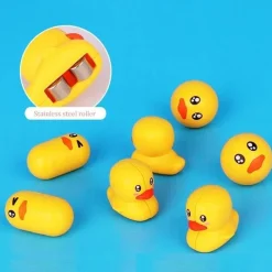 The Decor Haven Babyspielzeug-Stapelbares Badespielzeug „Enten“ – Rutsch-Badespaß für Kinder