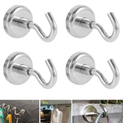 Comfort u0026 Style Gadgets Für Zuhause-Starke Magnethaken – 4er-Pack Hochleistungshalter
