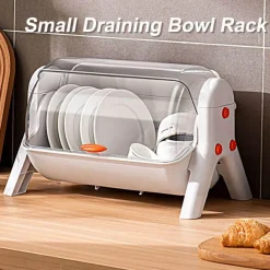 Space Savvy Küche & Esszimmer-Staubdichtes Abtropfgestell – Küchenorganizer