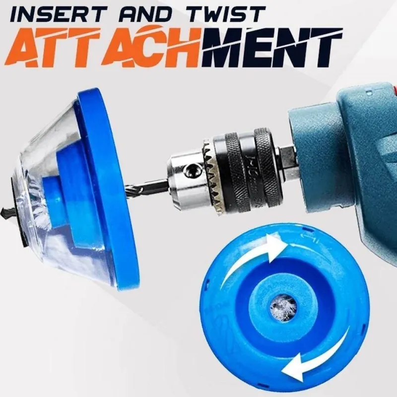 Cozy Living Heimwerkzeuge-Staubsammler für elektrische Bohrmaschinen – Aufsatz zur effizienten Spanreinigung