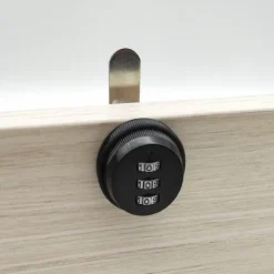 Comfort u0026 Style Gadgets Für Zuhause-3-stelliges Zahlenkombinationsschloss für Schränke – Mechanisches Sicherheitsschloss