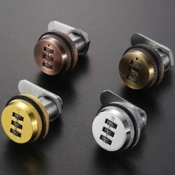 Comfort u0026 Style Gadgets Für Zuhause-3-stelliges Zahlenkombinationsschloss für Schränke – Mechanisches Sicherheitsschloss