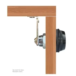 Comfort u0026 Style Gadgets Für Zuhause-3-stelliges Zahlenkombinationsschloss für Schränke – Mechanisches Sicherheitsschloss