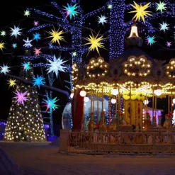 Bright Accents Beleuchtung-Sternenprojektor-Nachtlicht – LED-Himmelslampe für ein farbenfrohes Schlafzimmerambiente