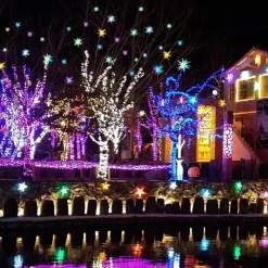 Bright Accents Beleuchtung-Sternenprojektor-Nachtlicht – LED-Himmelslampe für ein farbenfrohes Schlafzimmerambiente