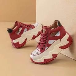 Damen Wilderness Haven Damenschuhe-Stilvolle, atmungsaktive High-Top-Schuhe mit Hohlsohle