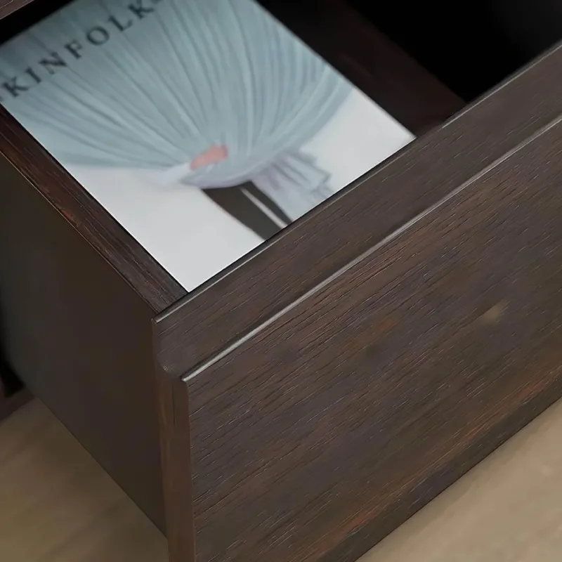 The Lounge Loft Möbel-Stilvoller Büroschreibtisch aus Eiche – Eleganter Arbeitsplatz aus Holz