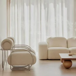 Cozy Living Möbel-Stilvoller Gelegenheitsstuhl – moderner Akzentstuhl für das Wohnzimmer