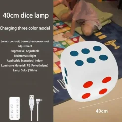 Cozy Living Beleuchtung|Möbel-Stimmungsvolle Würfel-Stehleuchte – Stilvolle Nachttischbeleuchtung