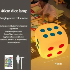 Cozy Living Beleuchtung|Möbel-Stimmungsvolle Würfel-Stehleuchte – Stilvolle Nachttischbeleuchtung