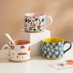 Cup Couture Küche & Esszimmer-Stockholm Brekkie Mugs – Stilvolle, funktionale Kaffeetassen