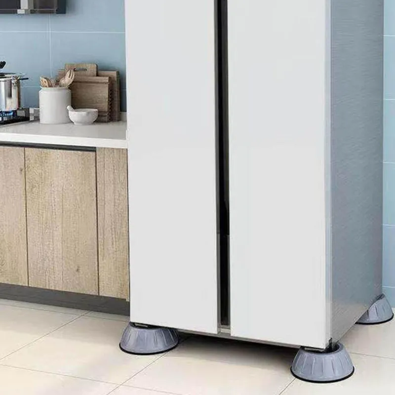 The Blissful Bath Gadgets Für Zuhause|Badezimmer-Stoßdämpfermatten für Waschmaschinen – 4-teiliges Anti-Rutsch-Set