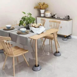 The Blissful Bath Gadgets Für Zuhause|Badezimmer-Stoßdämpfermatten für Waschmaschinen – 4-teiliges Anti-Rutsch-Set