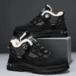 Damen Wilderness Haven Herrenschuhe|Damenschuhe-Stoßfeste Winter-Sneakers – warme, strapazierfähige Wanderschuhe