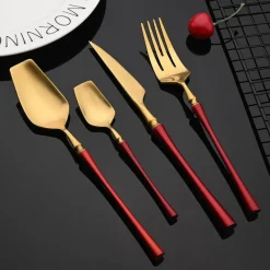 Cutlery Craft Küche & Esszimmer-Stohrer Edelstahl-Besteckset – Edles Essbesteck
