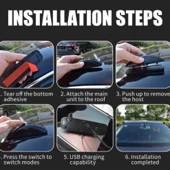 Wild u0026 Free Gear Autozubehör|Automobilindustrie-Straßenlaser-Alarmbeleuchtungssystem - Ferngesteuertes Autozubehör