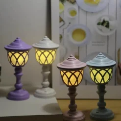 The Light Loft Beleuchtung-Straßenlaternen-Nachtlicht – einzigartige dekorative Tischlampe