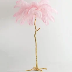 Comfort u0026 Style Beleuchtung-Straußenfeder-Stehlampe - Nordische Luxusbeleuchtung