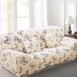 The Gilded Nest Wohndeko-Stretch-Sofabezüge – Schonbezüge in 24 Farben für alle Jahreszeiten