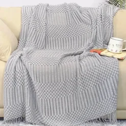 Wrap u0026 Relax Bettzeug-Strickdecke - Gemütlicher Sofa-Bettbezug
