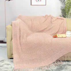 Wrap u0026 Relax Bettzeug-Strickdecke - Gemütlicher Sofa-Bettbezug