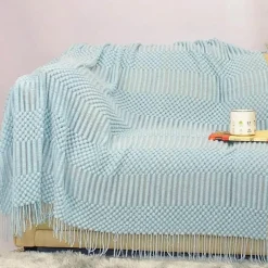 Wrap u0026 Relax Bettzeug-Strickdecke - Gemütlicher Sofa-Bettbezug