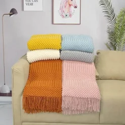 Wrap u0026 Relax Bettzeug-Strickdecke - Gemütlicher Sofa-Bettbezug