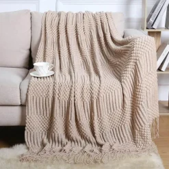 Wrap u0026 Relax Bettzeug-Strickdecke - Gemütlicher Sofa-Bettbezug